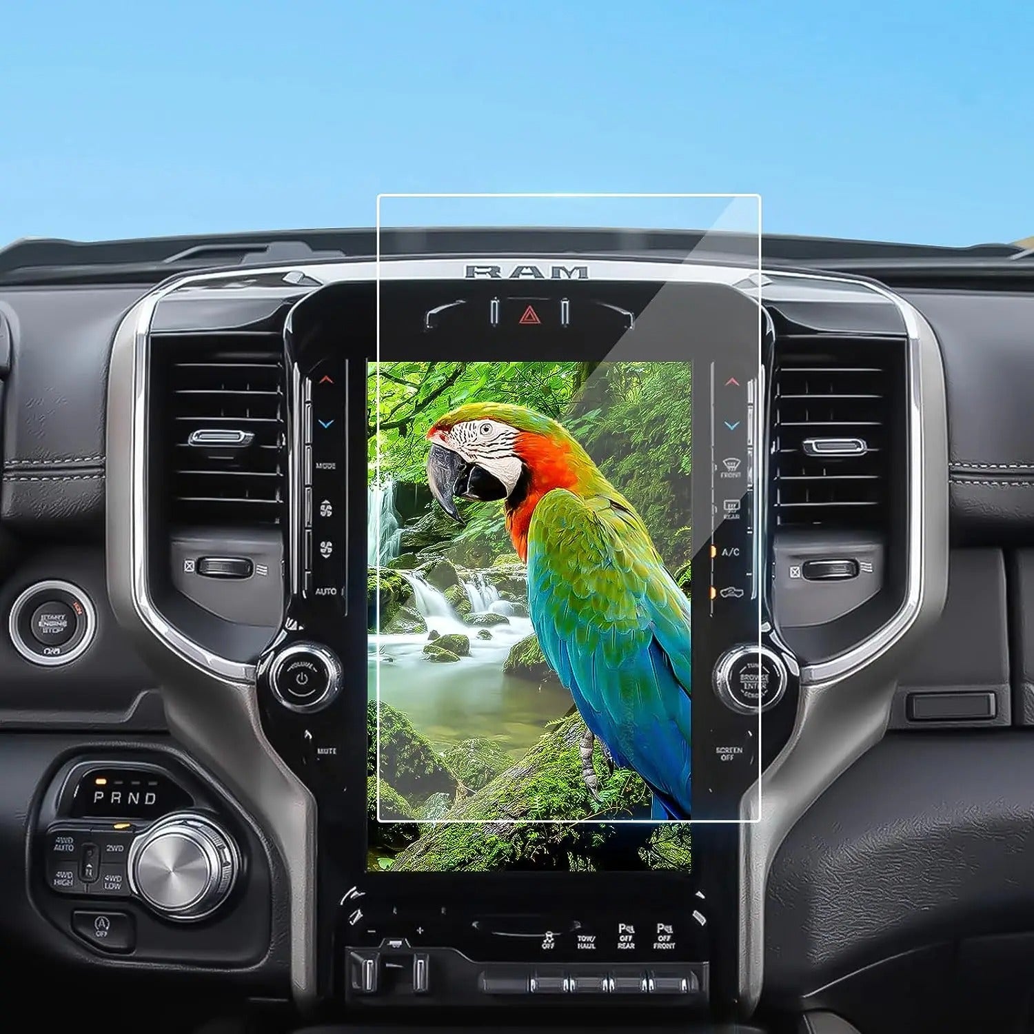 Glass 12 Inch Screen Protector For Ram TRX