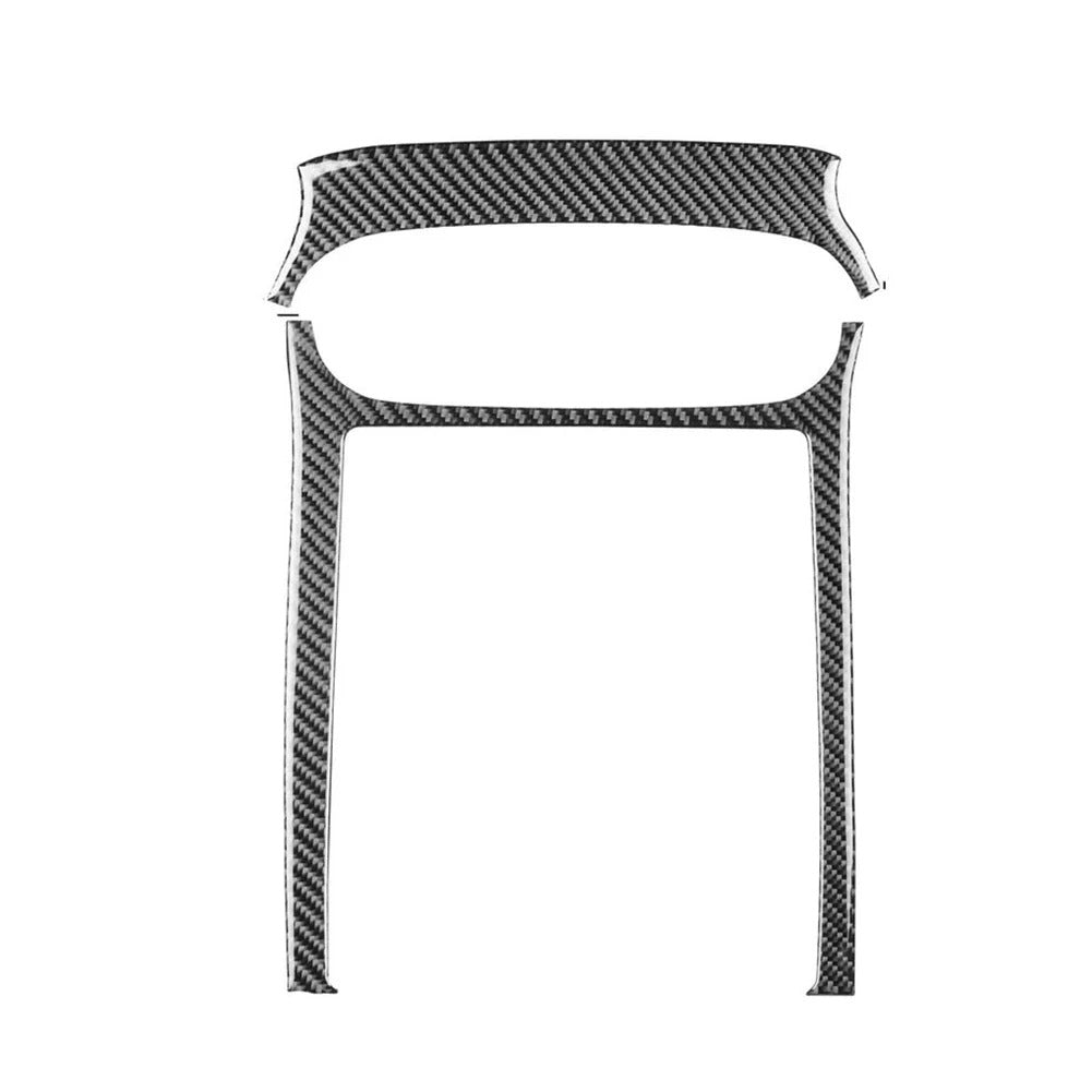 Carbon Fiber Central Console Frame Cover Trim For C6 Corvette