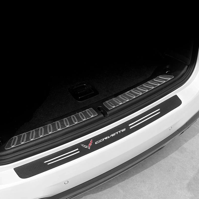Carbon Fiber Door Sill Sticker for Corvette