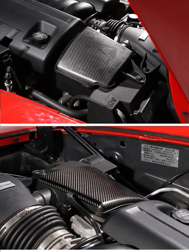 Carbon Fiber Air Filter Cover For C7 Corvette