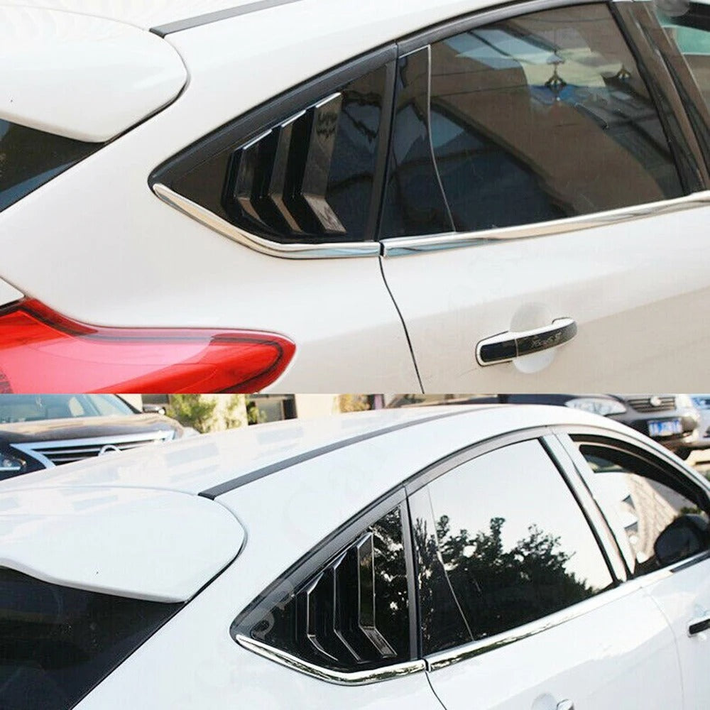 ABS Carbon Fiber Tuyere Louvers Vent For Ford Focus MK3