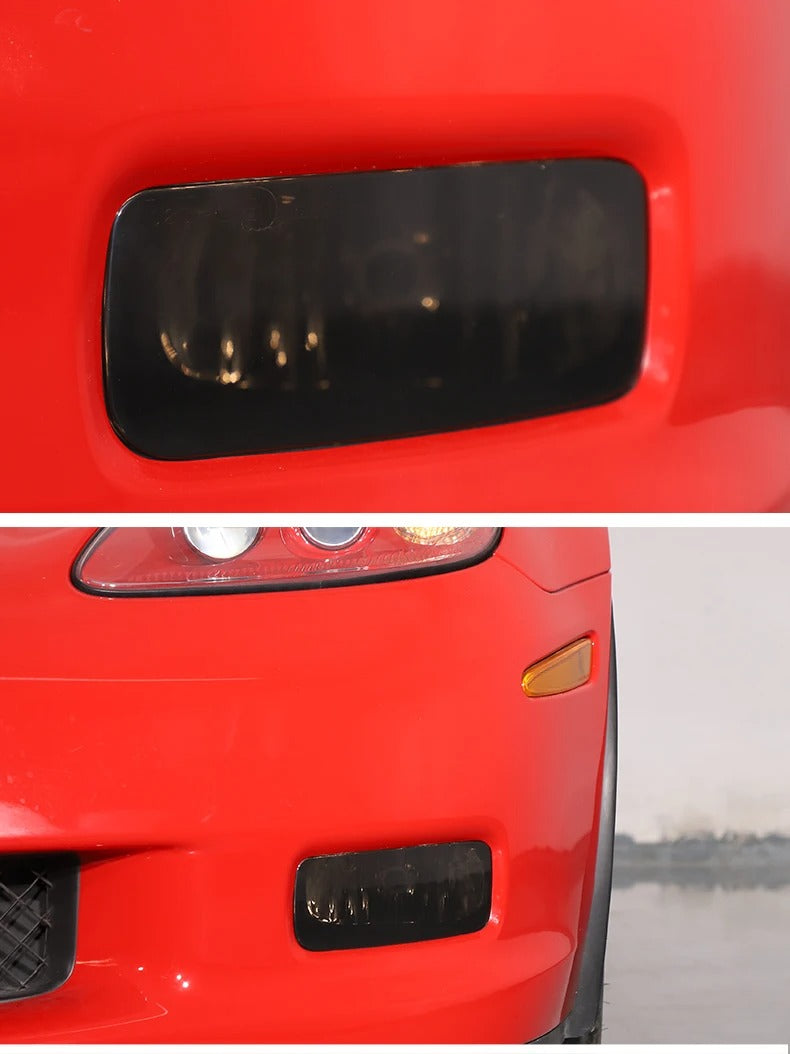 Smoked Fog Light Cover For C6 Corvette