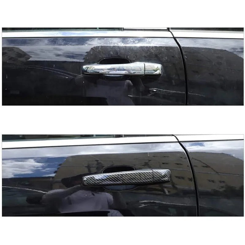 ABS Carbon Fiber Door Handle Cover For Dodge Durango