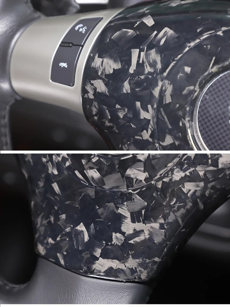 Carbon Fiber Steering Wheel Cover Trim For C6 Corvette
