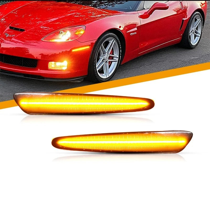 LED Side Turn Signal light For C6 Corvette