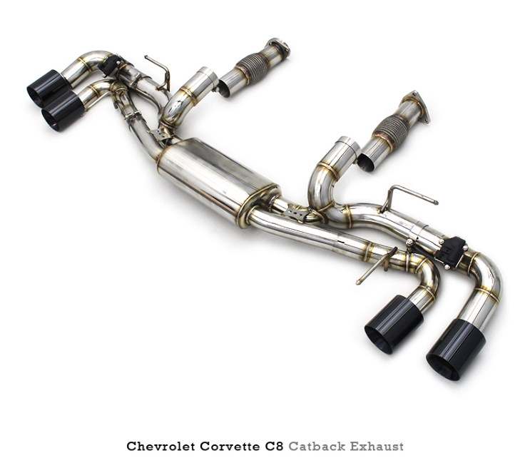 Stainless Steel Exhaust System For C8 Corvette