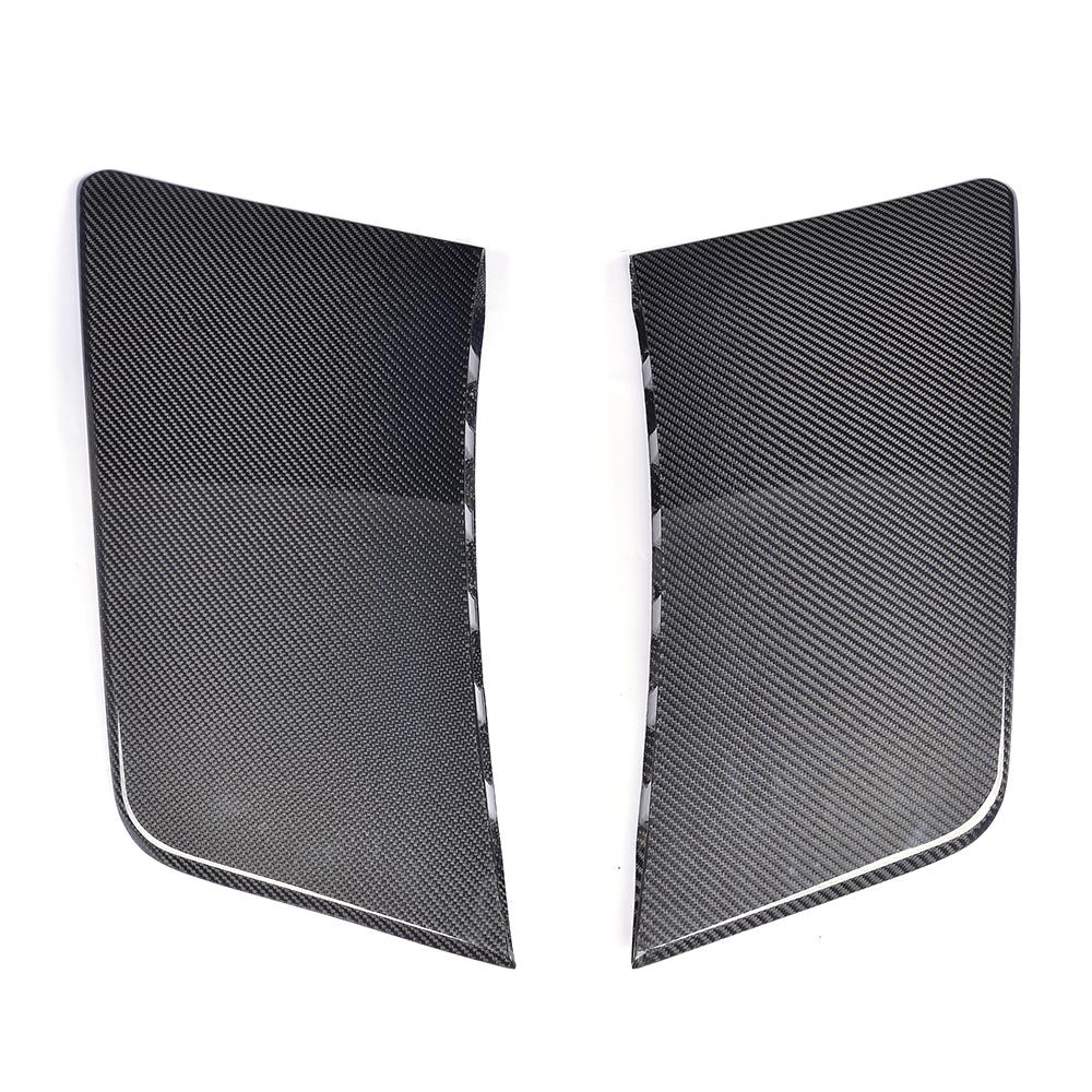 Carbon Fiber Rear Quarter Panel Fender Scoop For Mustang