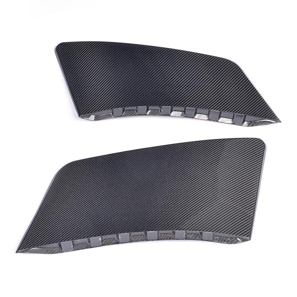 Carbon Fiber Rear Quarter Panel Fender Scoop For Mustang