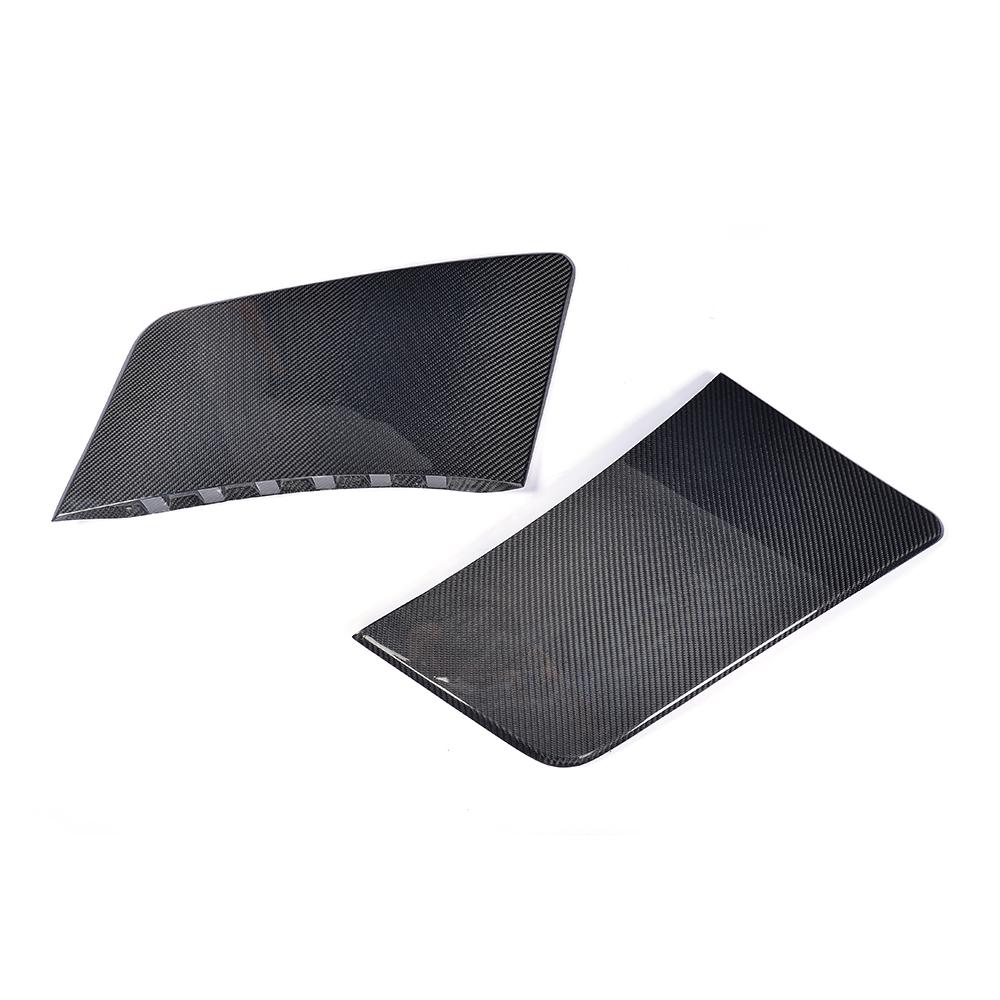 Carbon Fiber Rear Quarter Panel Fender Scoop For Mustang
