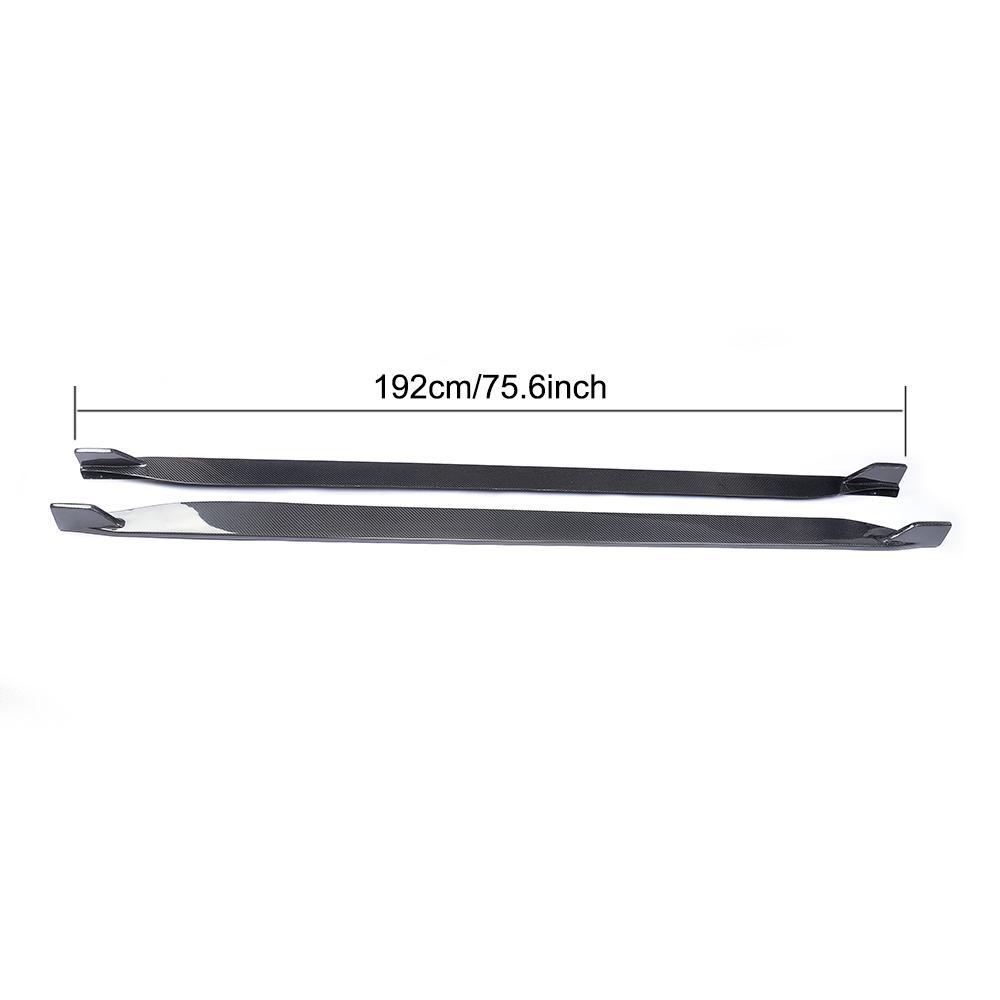 Carbon Fiber Side Skirt For Mustang