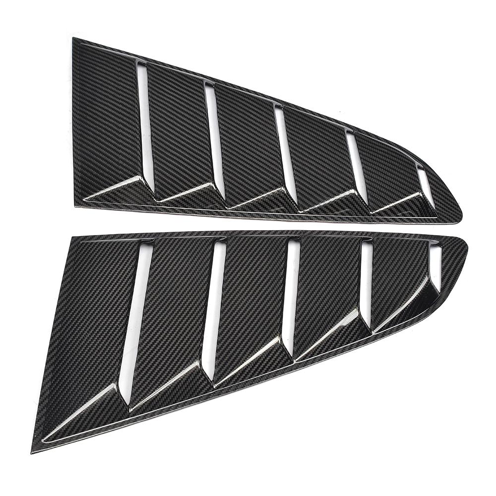 Carbon Fiber Rear Window Vents For Mustang