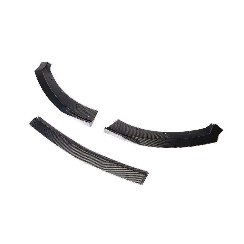 Carbon Fiber 3pcs set Front Lip For Mustang