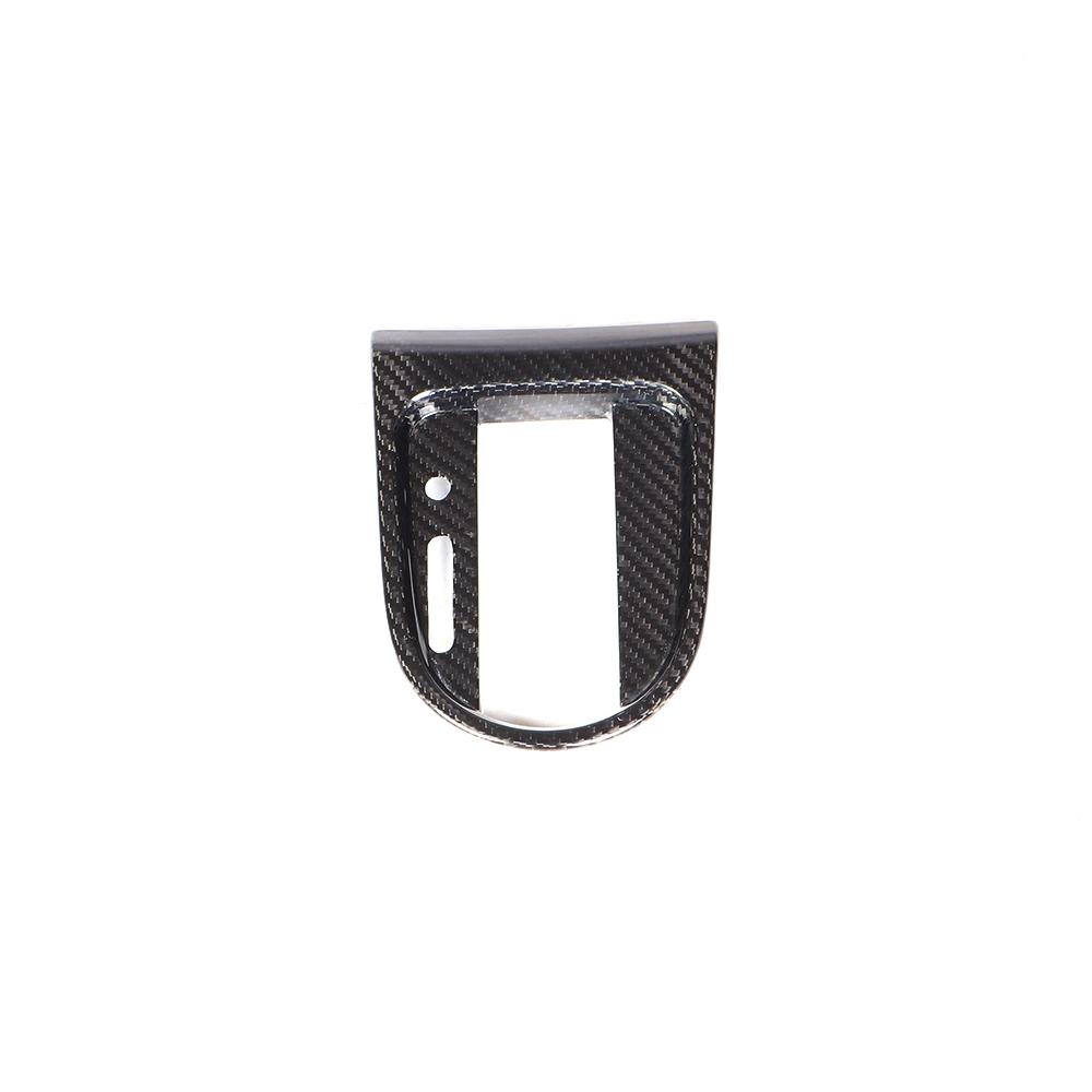 Carbon Fiber Shift Knob Cover Trim For Mustang