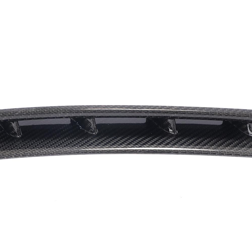 Carbon Fiber Front Side Foliage Leaf Fender Vent Air Outlet For Mustang
