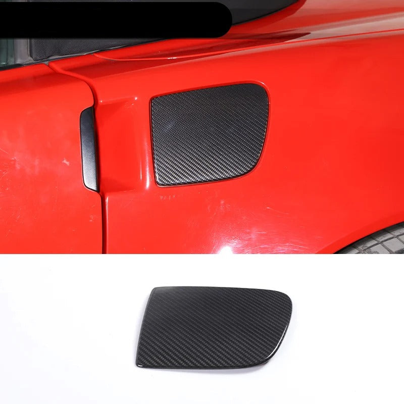 Carbon Fiber Gas Cover For C6 Corvette