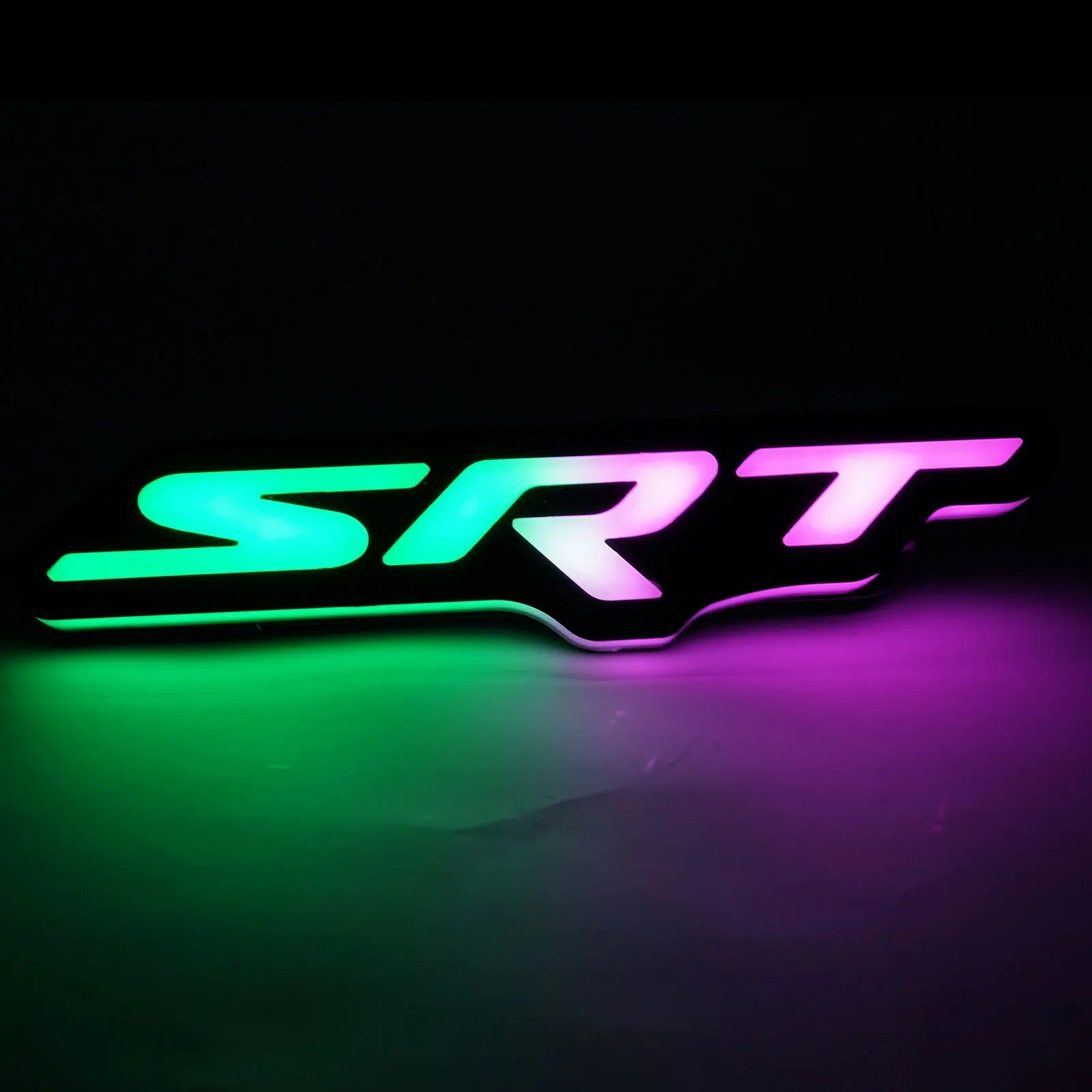 SRT Multi-Color Dynamic RGB Grill Emblem Trim For Dodge Charger/Challenger