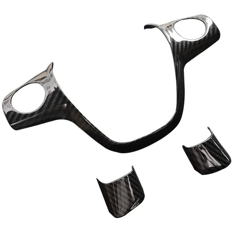 ABS Carbon Fiber Steering Wheel Cover For Ford Focus MK3