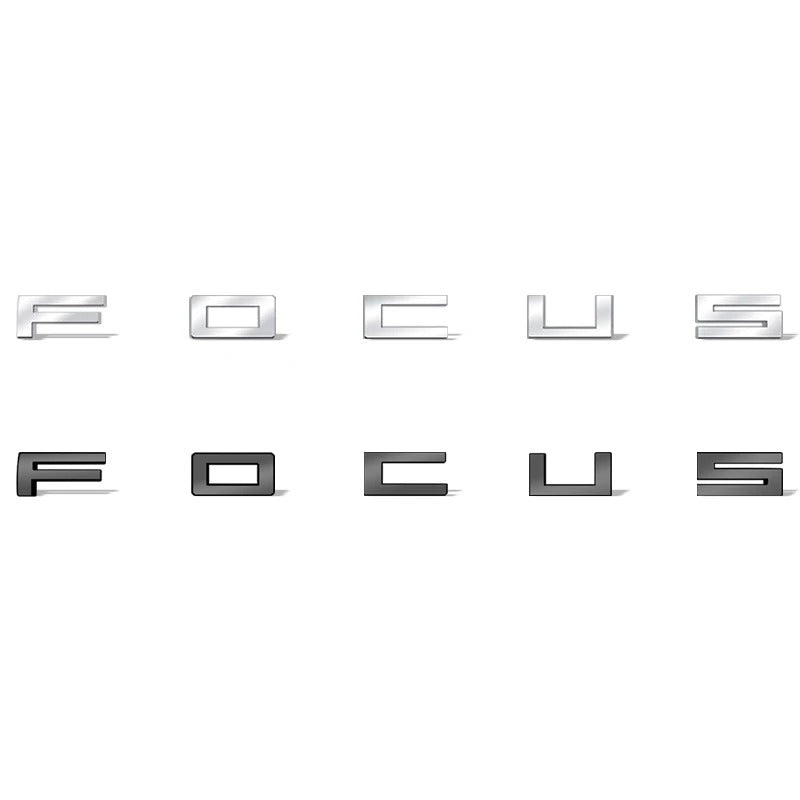 3D Metal Focus Emblem For Ford Focus
