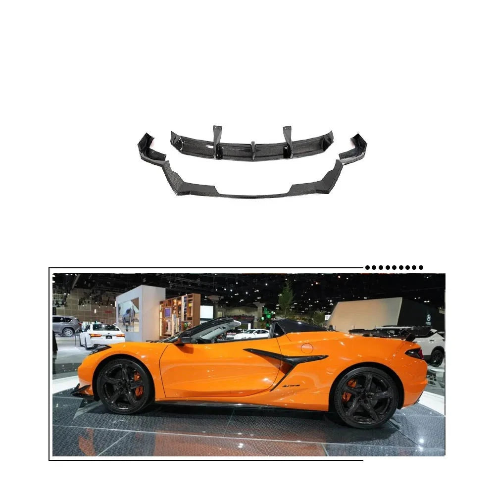 Carbon Fiber Diffuser For C8 Corvette Z06