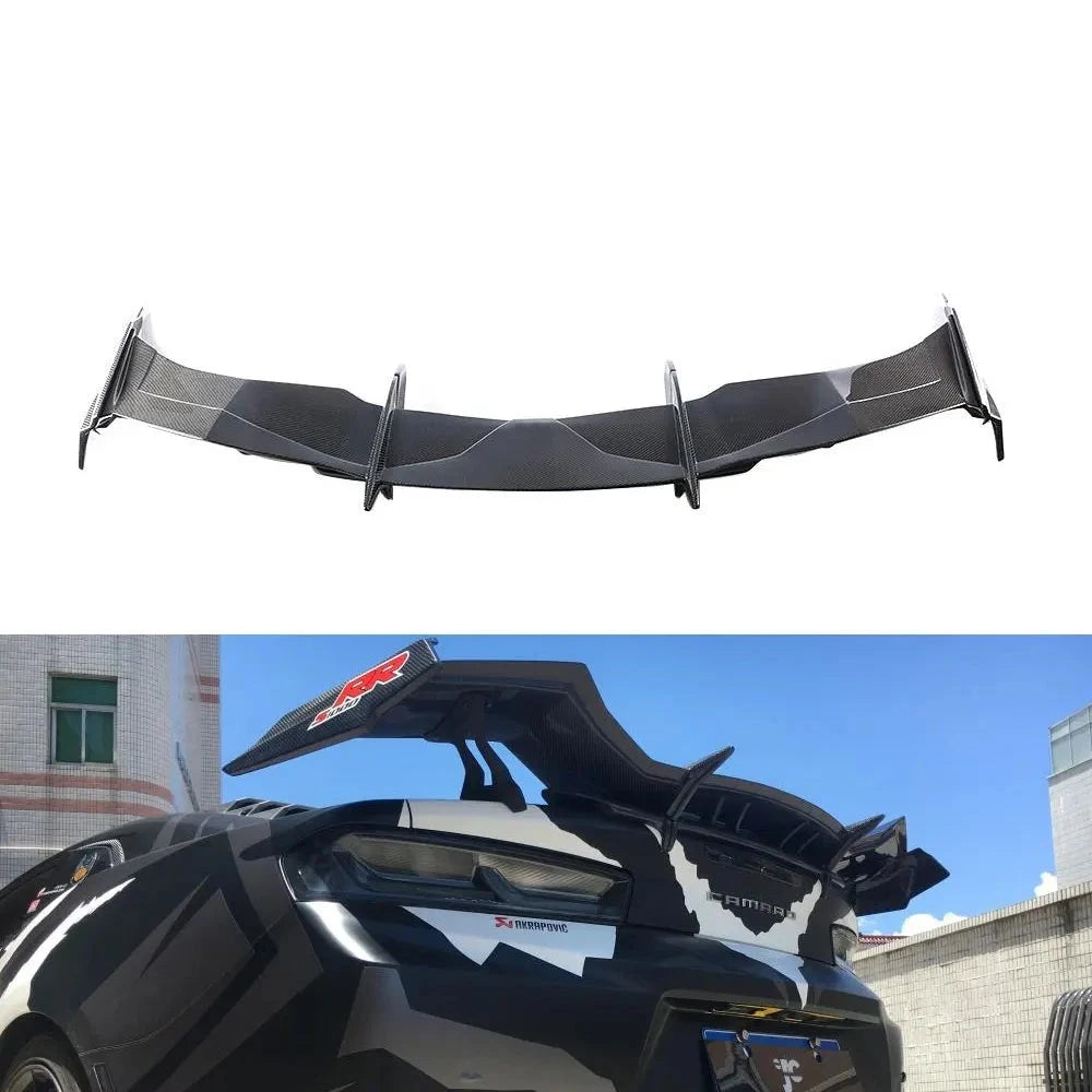 Carbon Fiber BAT Style Wing For Chevy Camaro