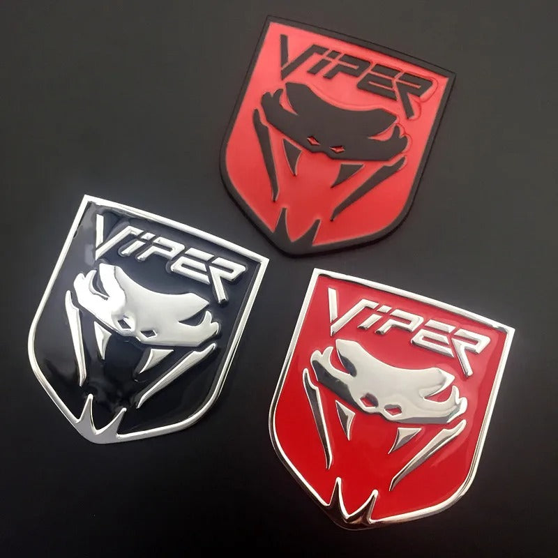 3D Metal Viper Emblem For Dodge Viper