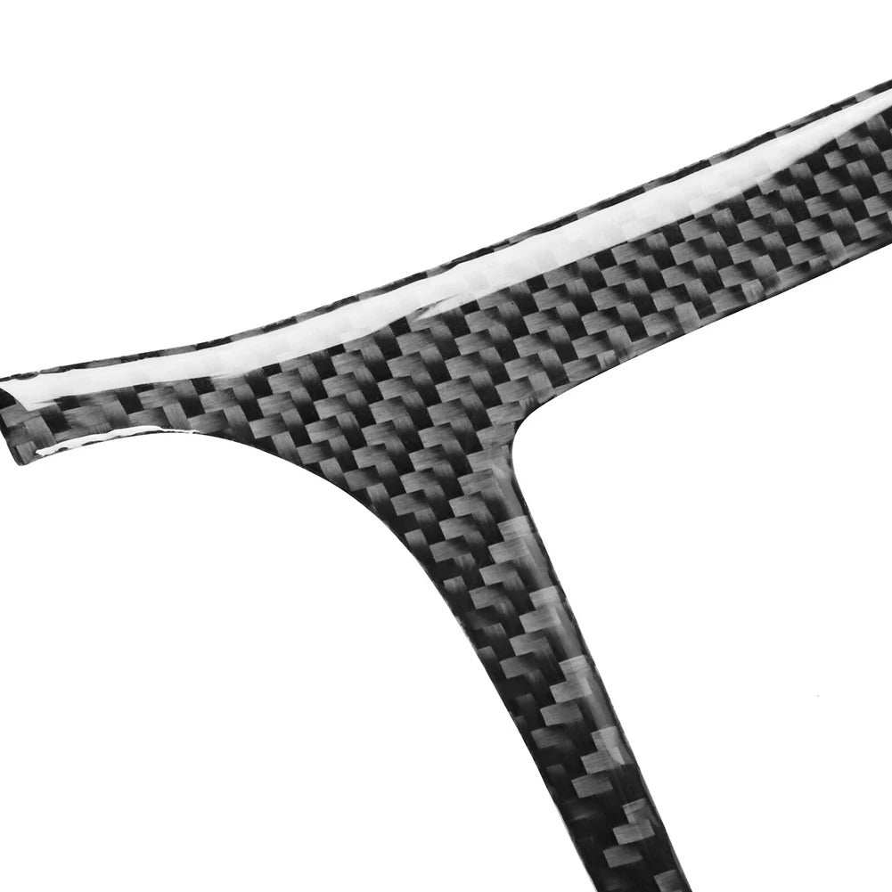 Carbon Fiber Central Console Frame Cover Trim For C6 Corvette
