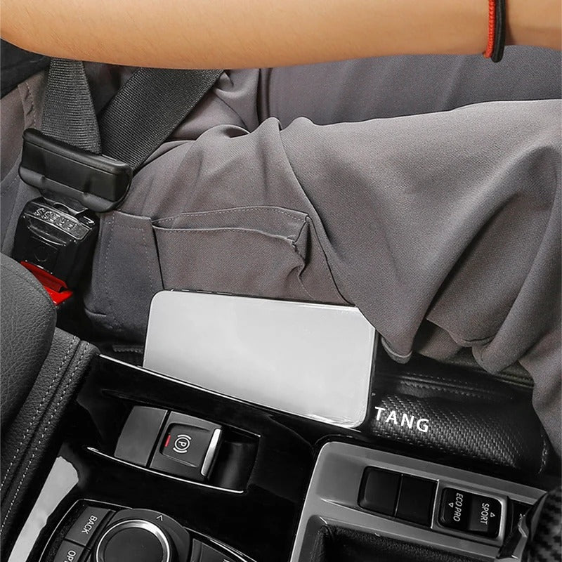 Soft Carbon Fiber Seat Gap Filler Pad For Mustang