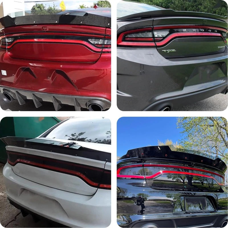 Rear Racing Spoiler Duck Lip For Dodge Charger