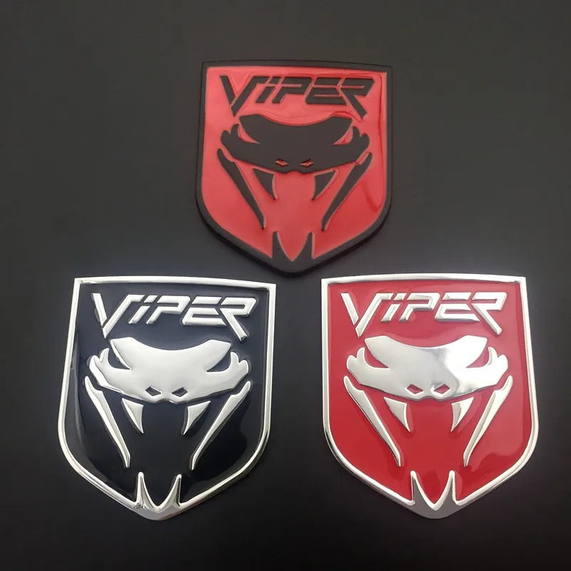 3D Metal Viper Emblem For Dodge Viper