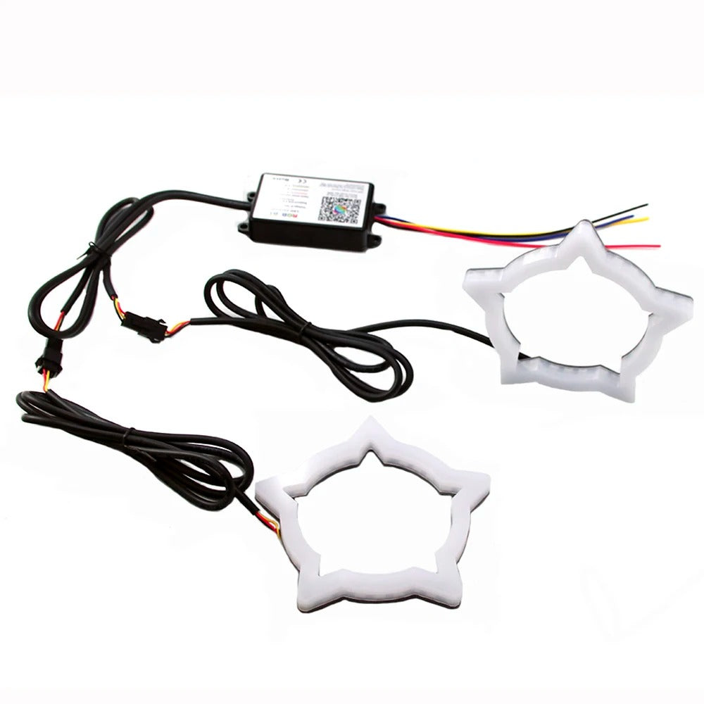 Star Headlight LED RGB Dynamic For Mustang