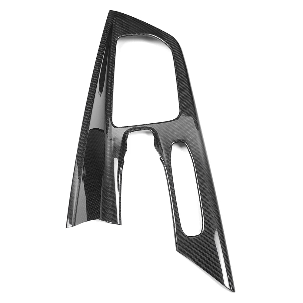 Carbon Fiber Center Console Cover Trim For C8 Corvette