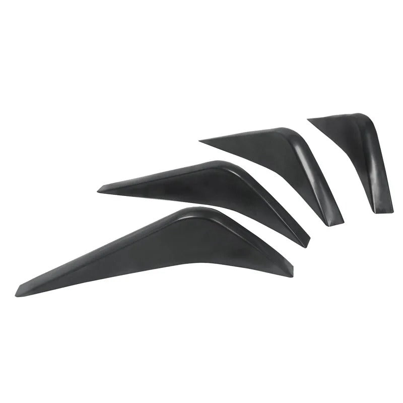 4PCS Rear Diffuser Splitter For C7 Corvette