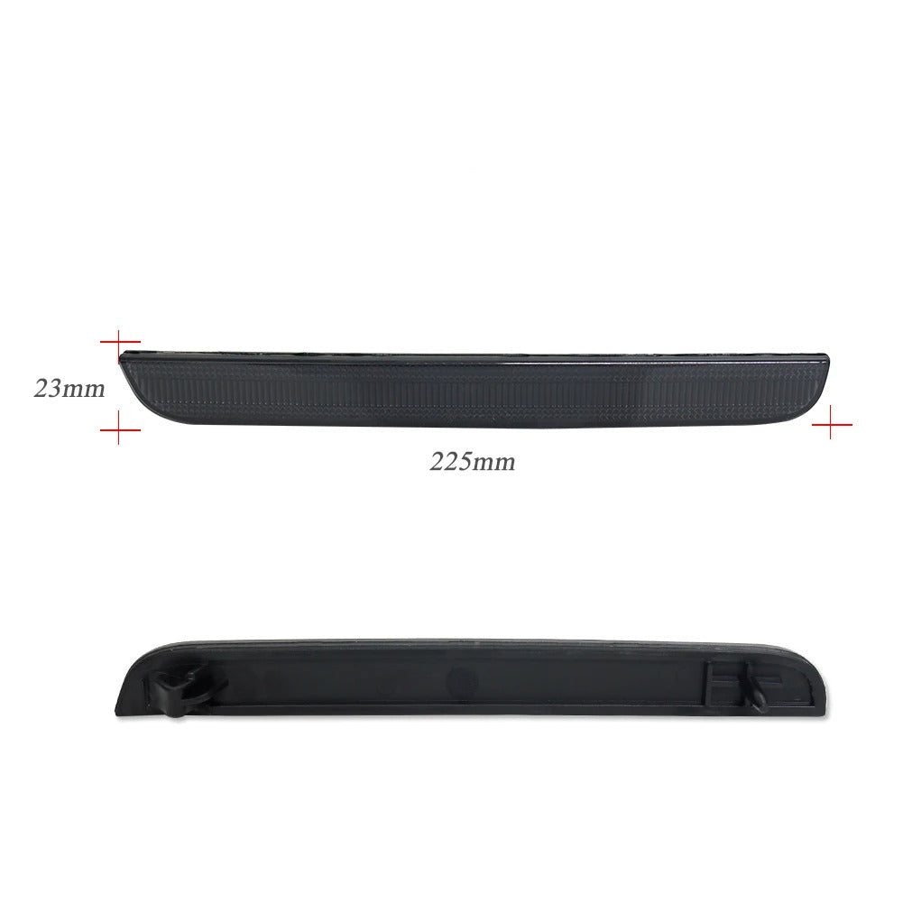 Smoked Shell Housings Light Side Reflectors For Dodge Challenger