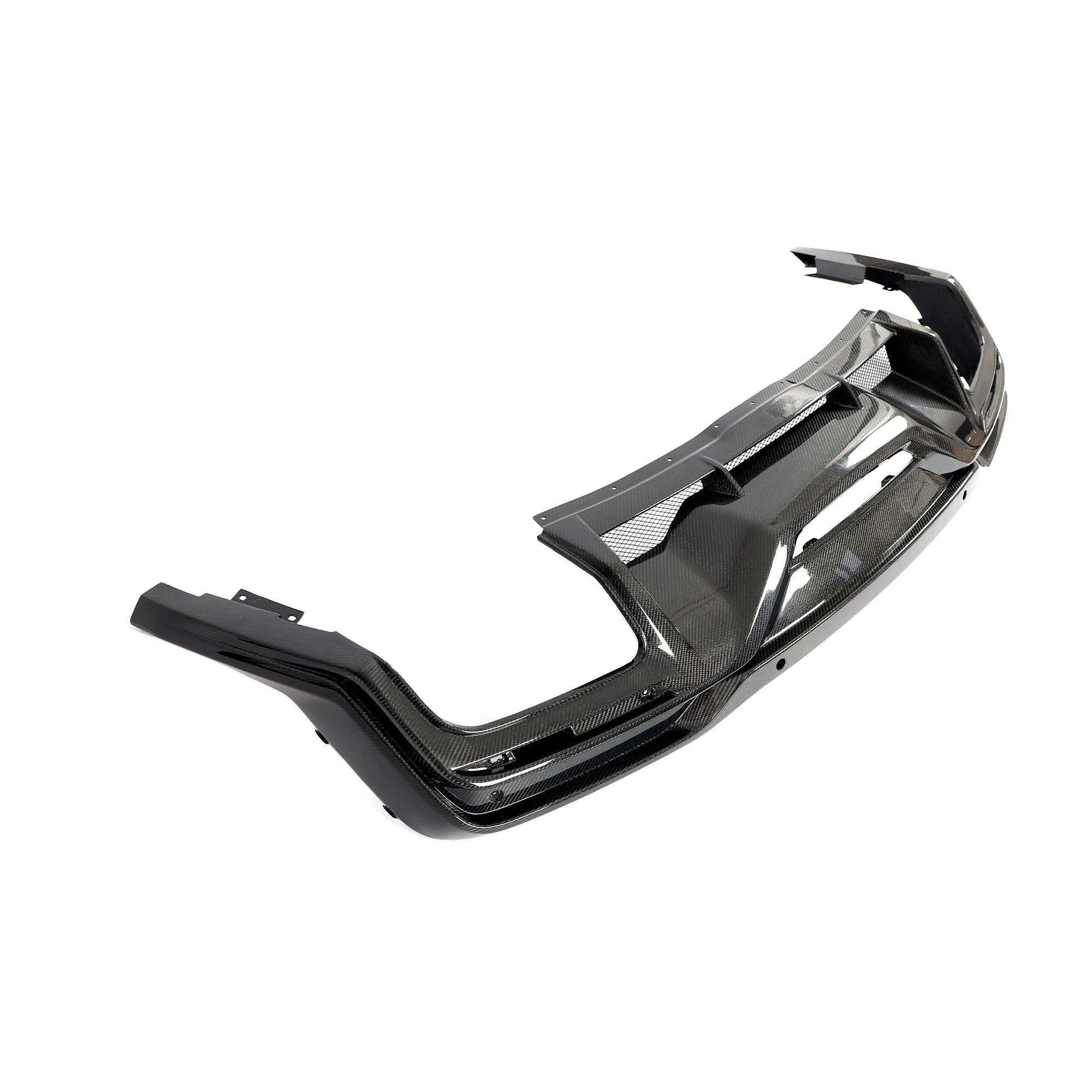 Carbon Fiber Rear Devil Style Diffuser For 2024 Mustang Dark Horse