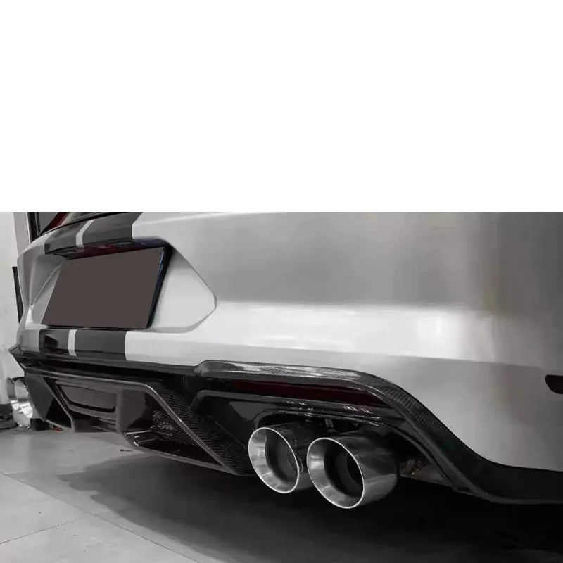 Carbon Fiber GT500 Style Rear Diffuser For Mustang