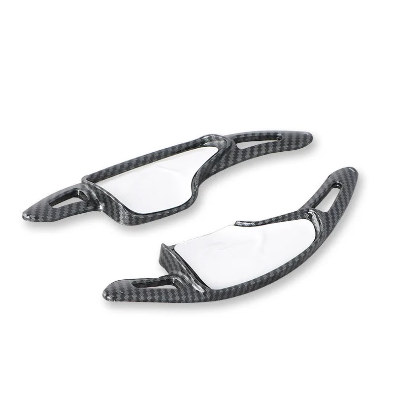 ABS Carbon Fiber Paddle Shifters Trim For Chevy Camaro