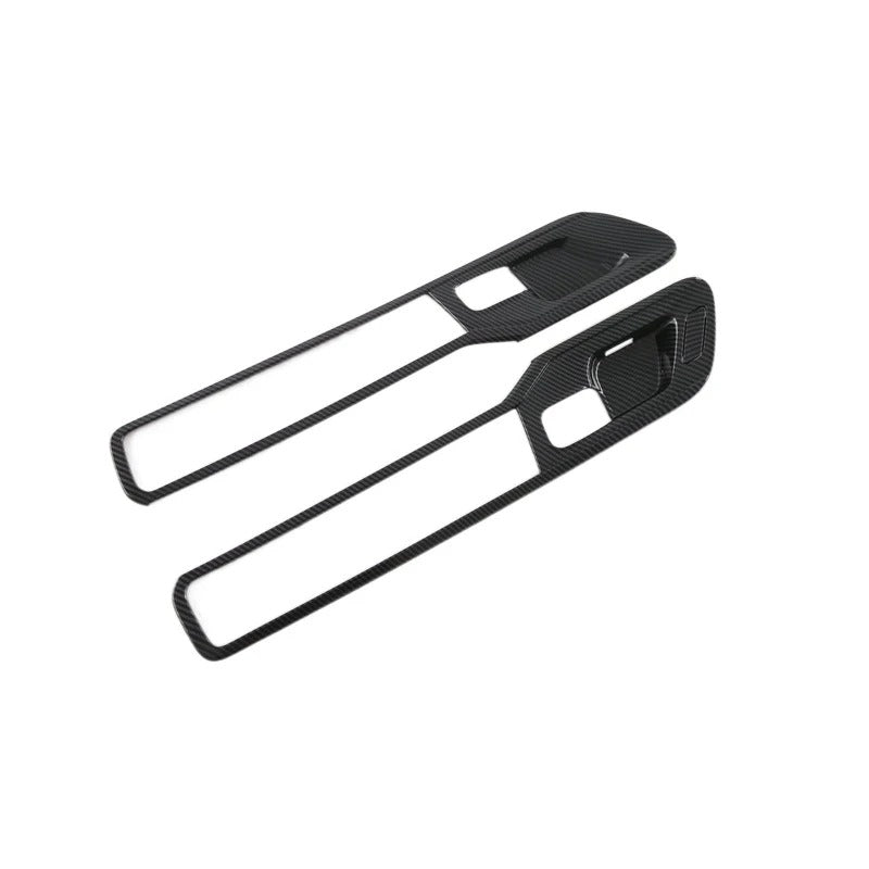 ABS Carbon Fiber Door Handle Panel Cover For Ram TRX