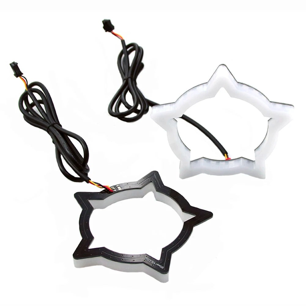 Star Headlight LED RGB Dynamic For Mustang