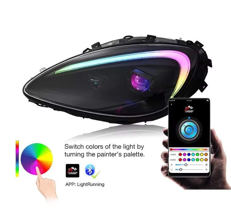 TT-ABC RGB Headlights For C6 Corvette