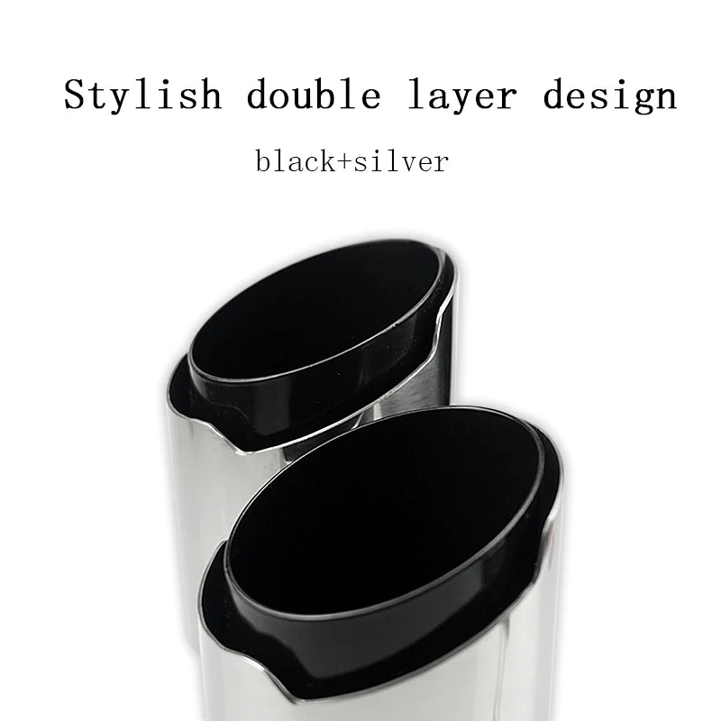 Black Stainless Steel Exhaust Tips For Dodge Charger/Challenger
