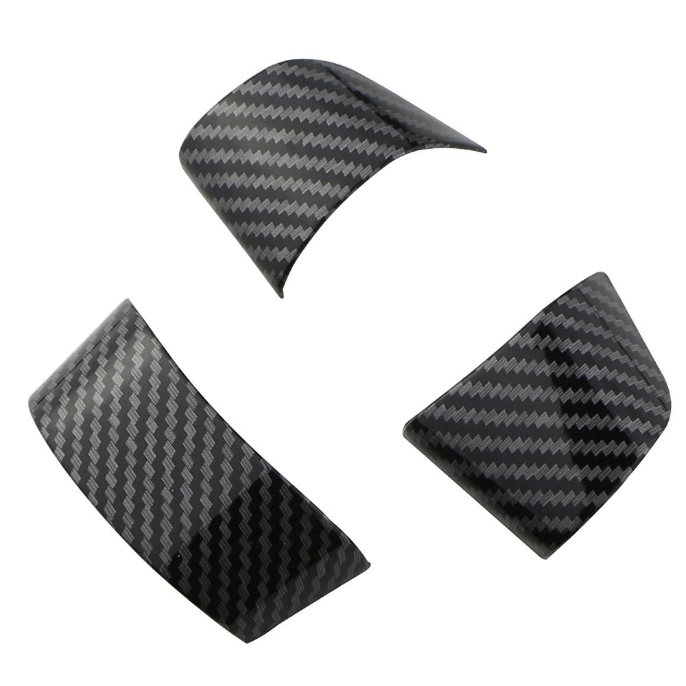 ABS Carbon Fiber Steering Wheel Trim For Ford Focus MK2