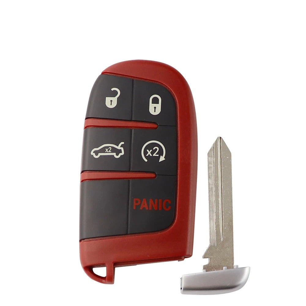 Red Key Fob Shell Trim For Dodge Charger/Challenger