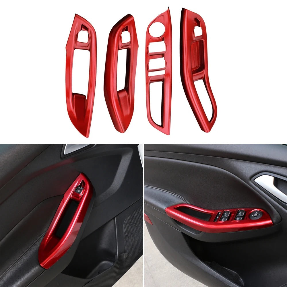 Window Switch Panel Cover Trim For Ford Focus MK3