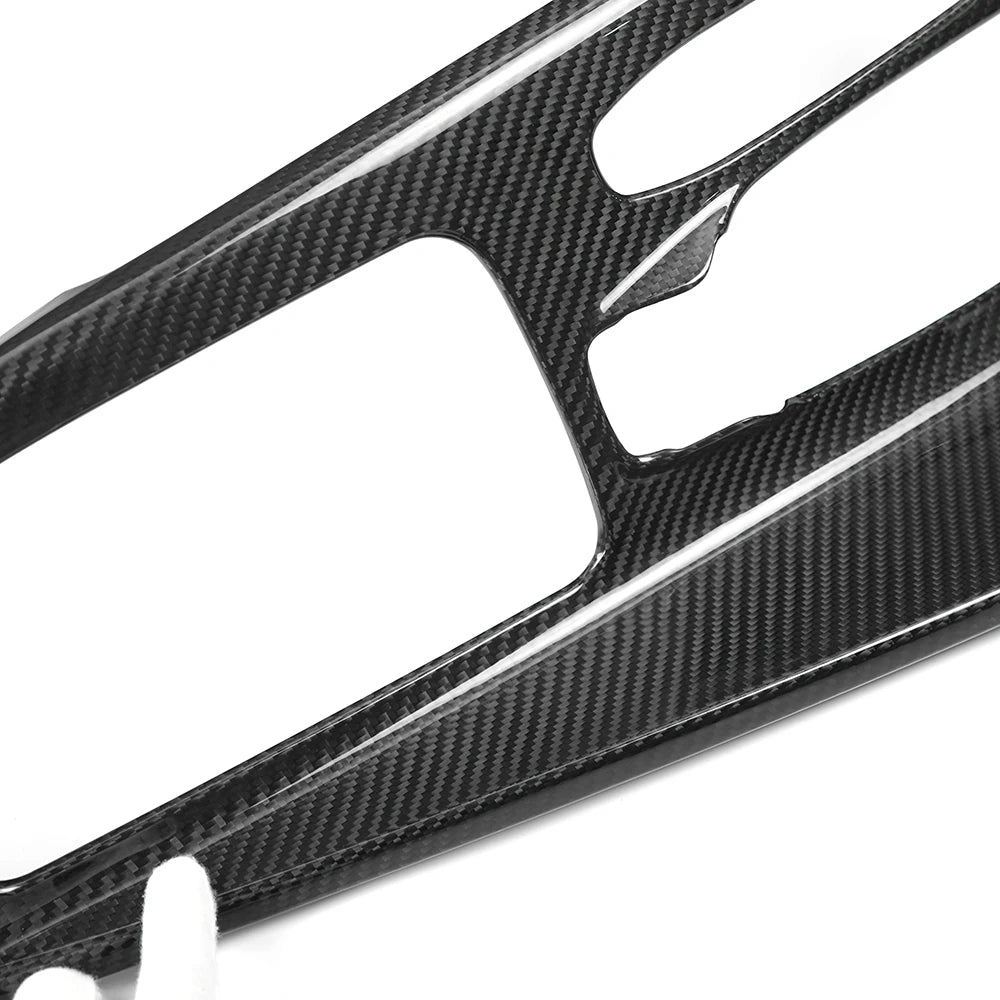 Carbon Fiber Center Console Cover Trim For C8 Corvette