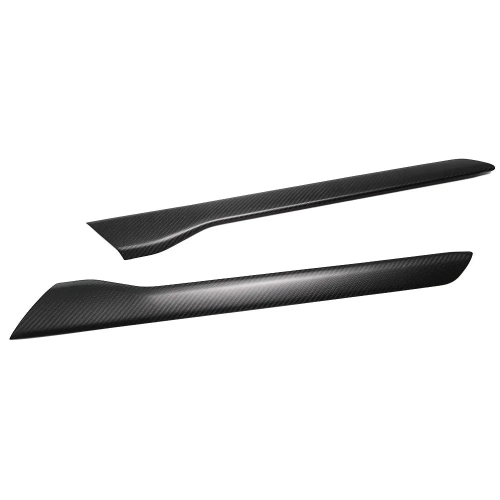 2PCS Carbon Fiber Center Console Side Panel Cover Trim For Ram TRX