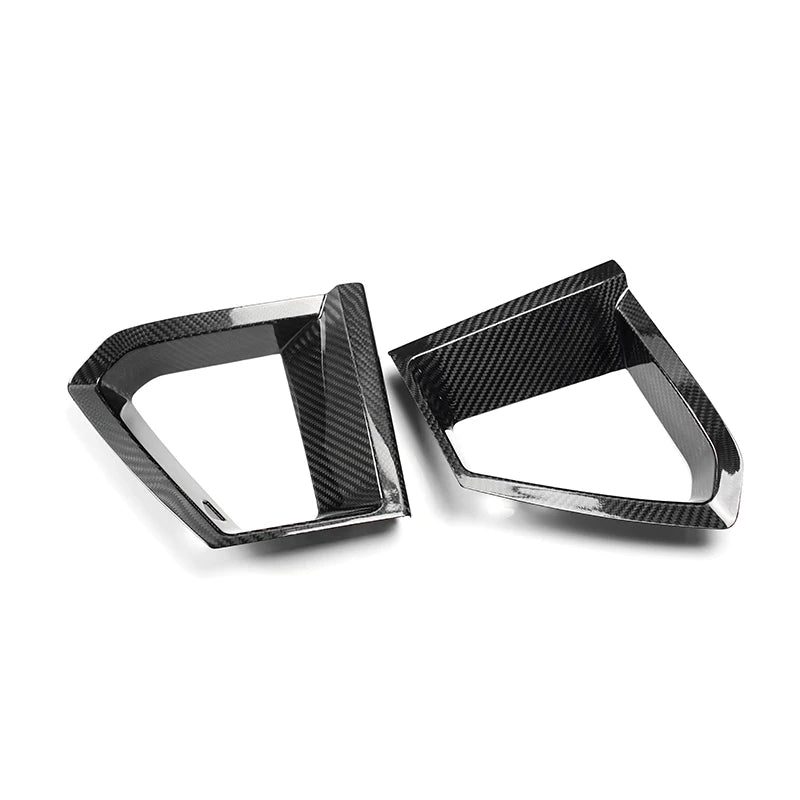 Carbon Fiber Grill Air Intake Cover For 2024 Mustang