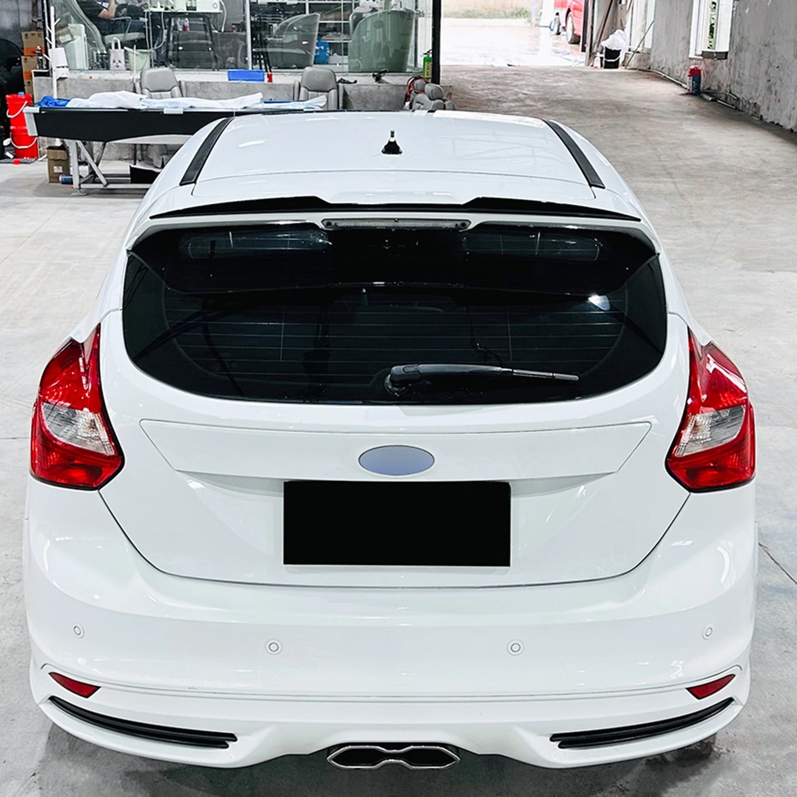 ABS Carbon Fiber Rear Trunk Spoiler For Focus MK3