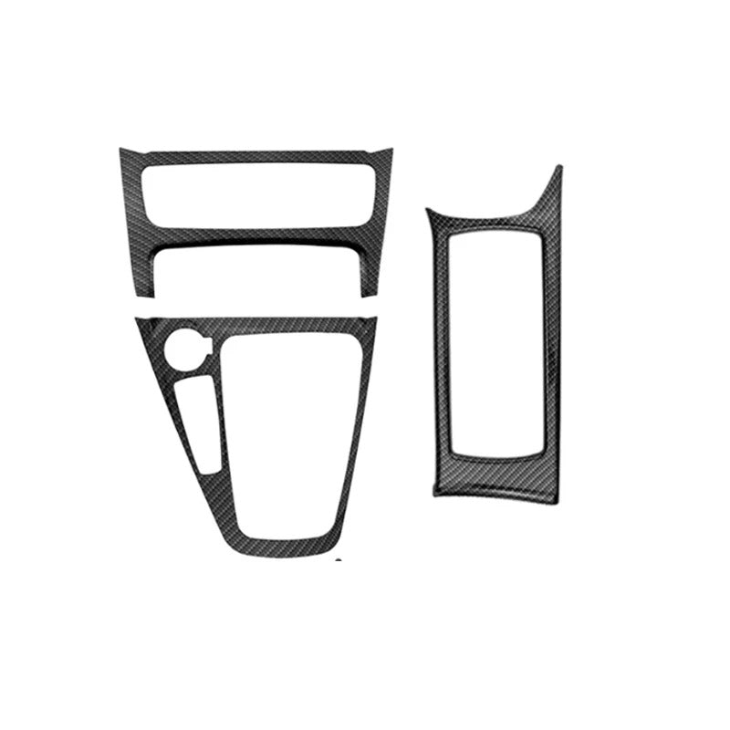 3PCS Gear Shift & Climate Control Cover Trim For Ford Focus MK3