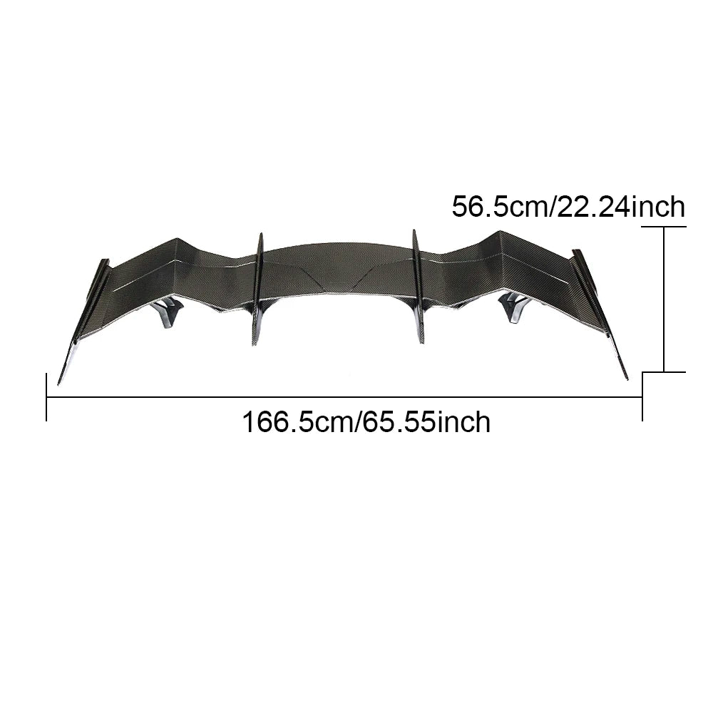 Carbon Fiber BAT Style Wing For Chevy Camaro