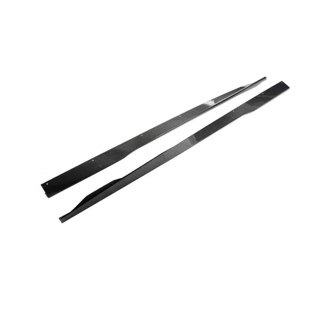Carbon Fiber Side Skirts For 2024 Mustang Dark Horse